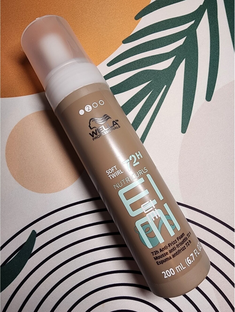 Wella Professionals EIMI Soft Twirl Nutricurls 2H Anti-Frizz Foam 200ml